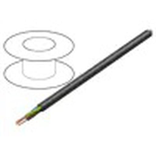 Wire; H07RN-F; 3G2.5mm2; round; stranded; Cu; rubber; black;