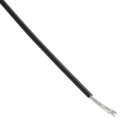 26 AWG Hook-Up Wire 7/34 Black 600V 100.0' (30.5m)