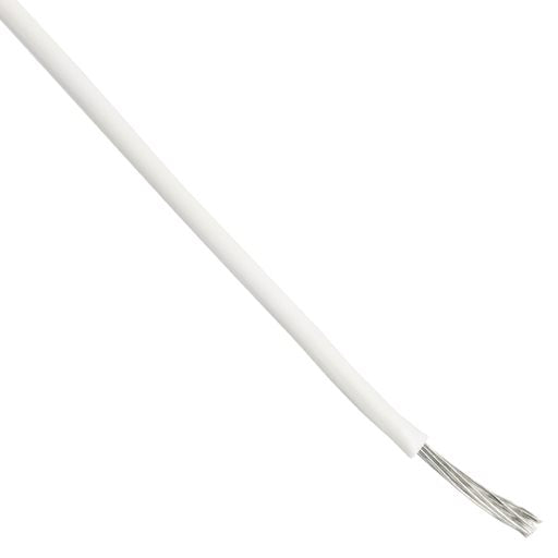 26 AWG Hook-Up Wire 7/34 White 600V 1000.0' (304.8m)