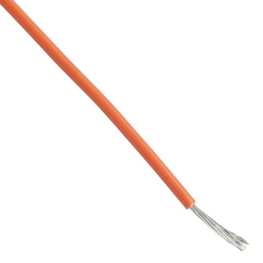 28 AWG Hook-Up Wire 7/36 Orange 250V 100.0' (30.5m)