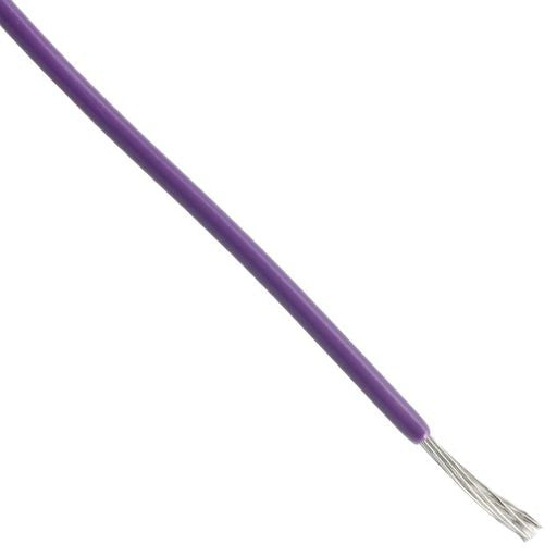 28 AWG Hook-Up Wire 7/36 Violet 250V 100.0