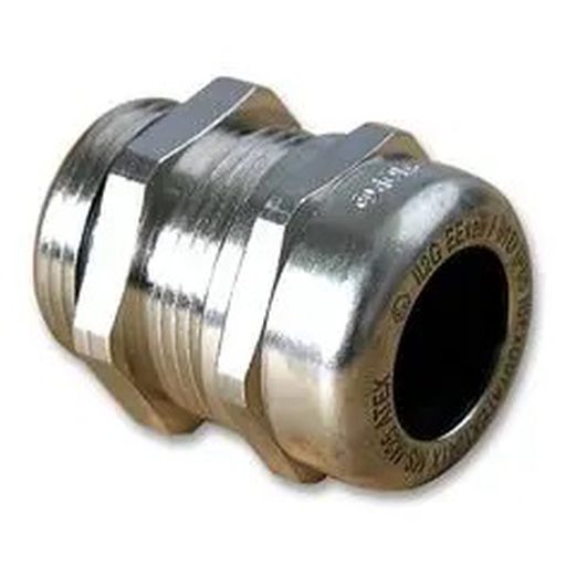 LAPP KABEL 53112730 Cable Gland, M25 x 1.5, 9 mm, 17 mm, Brass, Metallic - Nickel Finish