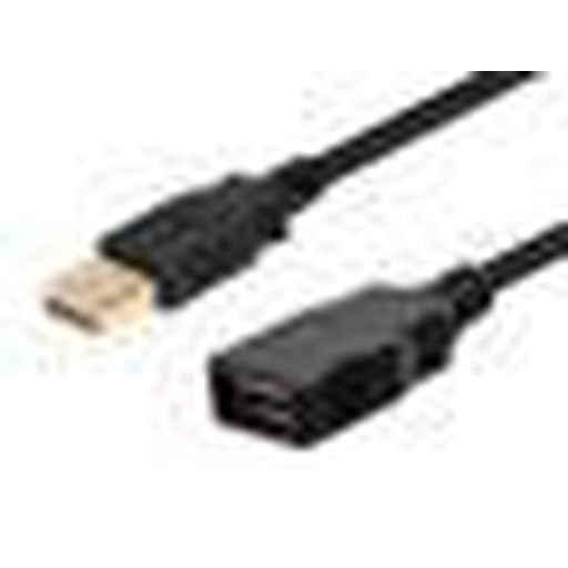 MONOPRICE, INC. 5432 3FT USB 2.0 A MALE TO A FEMALE EXTENSION 28/24AWG CABLE (GOLD PLATED)