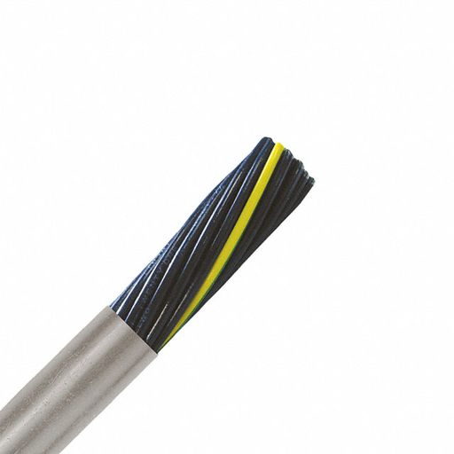 4 Conductor Multi-Conductor Cable Gray 14 AWG Enter Number of Feet in Order Quantity