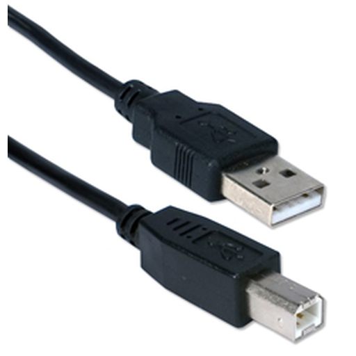 10ft USB 2.0 High-Speed 480Mbps Type A Male to B Male Black Cable