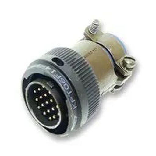 ITT CANNON KPT06F14-19P Circular Connector, KPT, Straight Plug, 19 Contacts, Solder Pin, Bayonet, 14-19