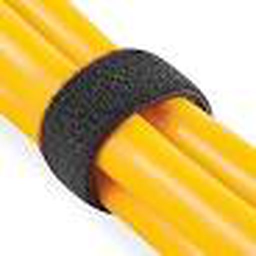 Uline Self-Grip Straps - 1Ú2" x 75', Black